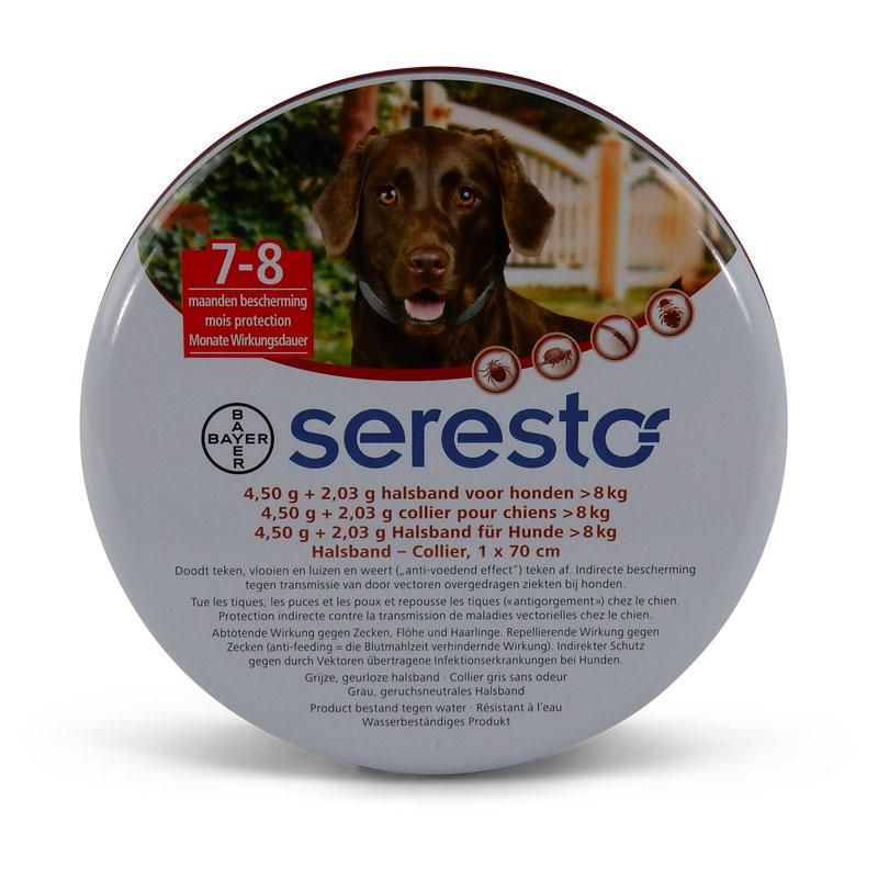 Seresto Vlooien- en Tekenband voor grote honden >8kg