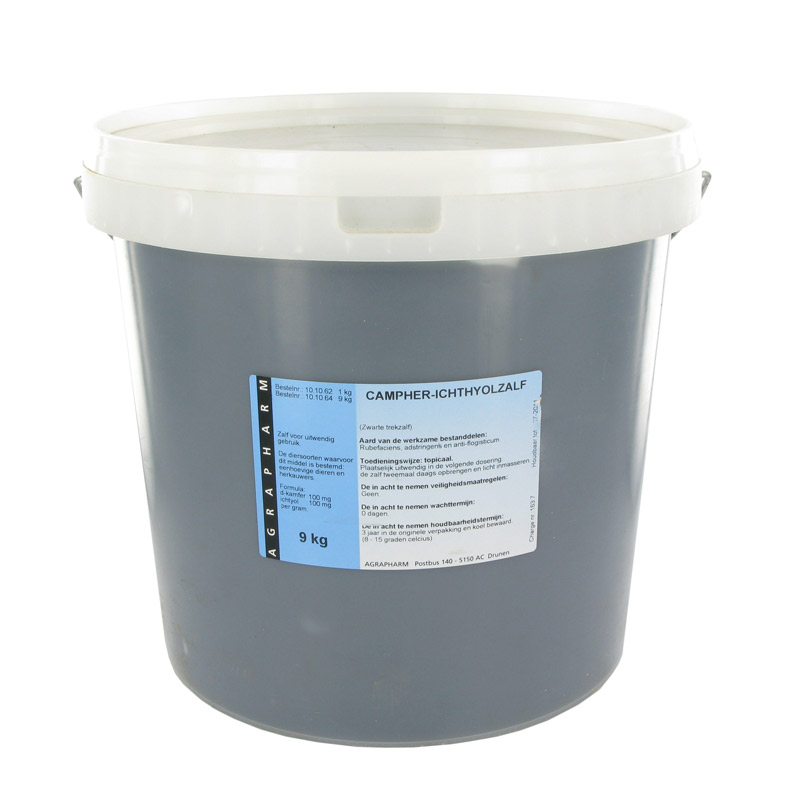 Zwarte Trekzalf 4,5kg