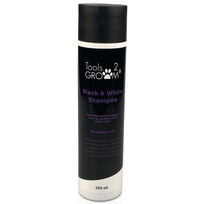 Tools-2-groom Black & White hondenshampoo 250ml 