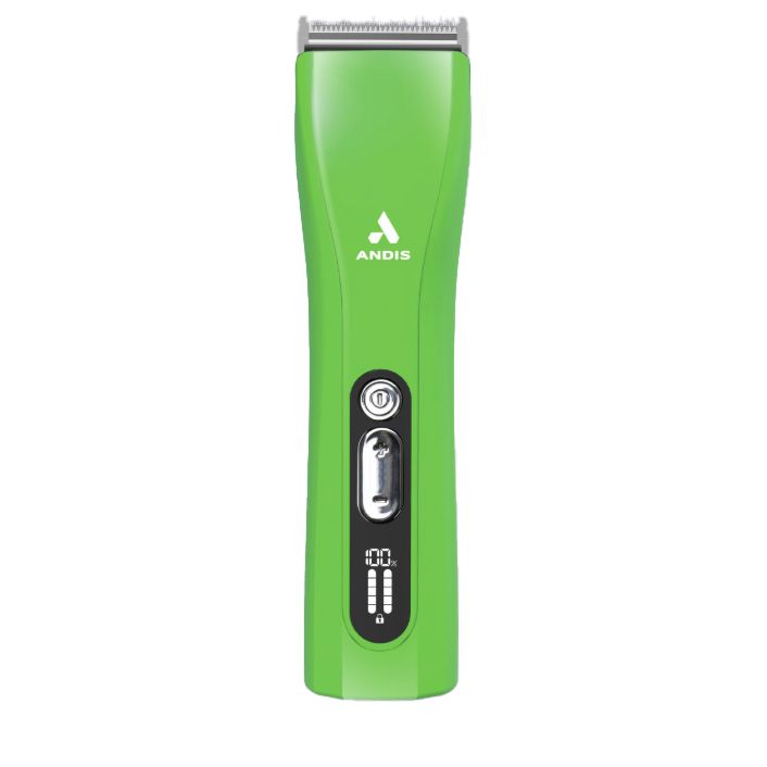 trimmer, haarknip, groen, verstelbaar, mes