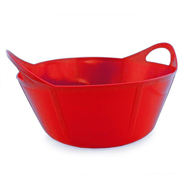 Water- of voertrog flexi 15l rood