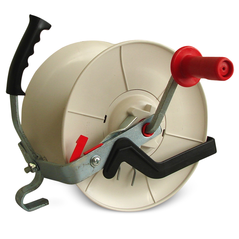 Draadhaspel Phoenix met versnelling 3:1 800 meter Draadhaspel Phoenix met versnelling 3:1 800 meter