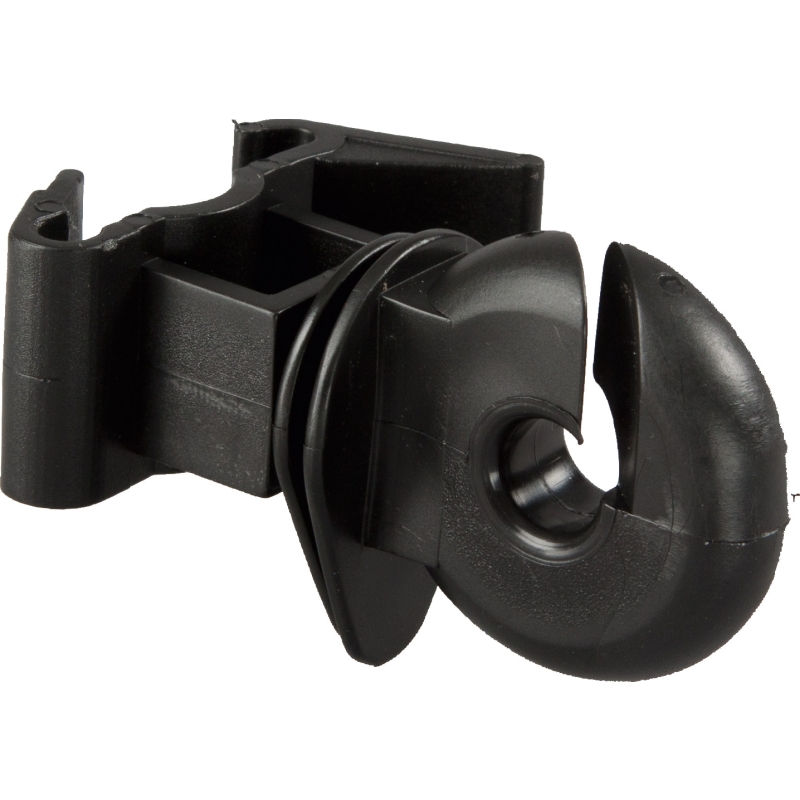 Patura ringisolator voor t-palen zwart 25st