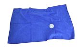 blue fabric, cloth, pouch, round patch, soft material