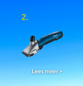 Beste scheermachine nr. 2 : Heiniger Xplorer met 2 accu’s